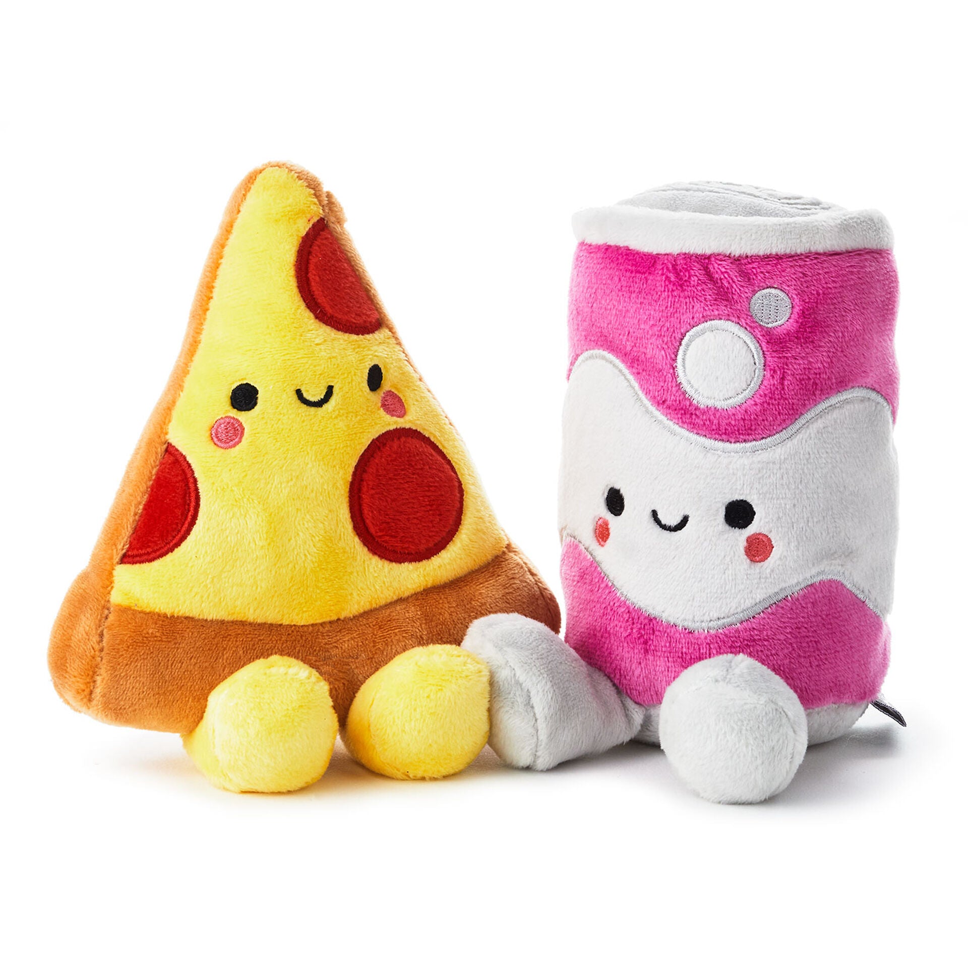 Better Together Pizza and Soda Magnetic Plush