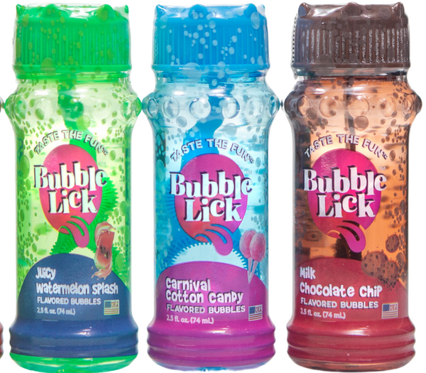 BubbleLick Flavored Bubbles