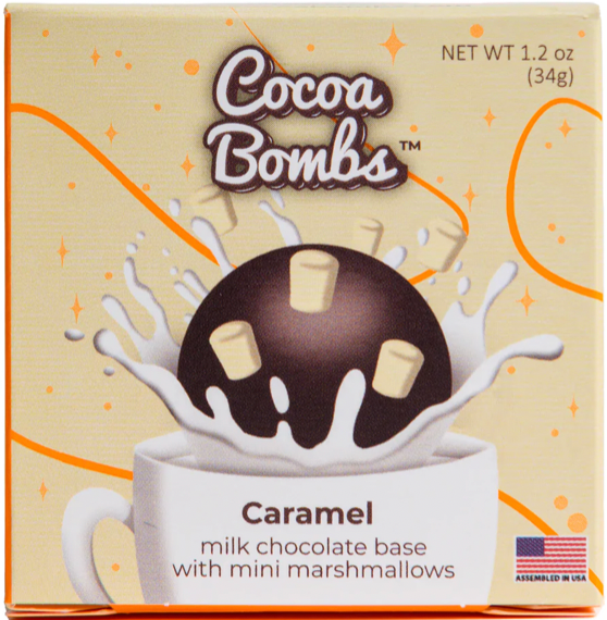 Caramel Cocoa Bombs
