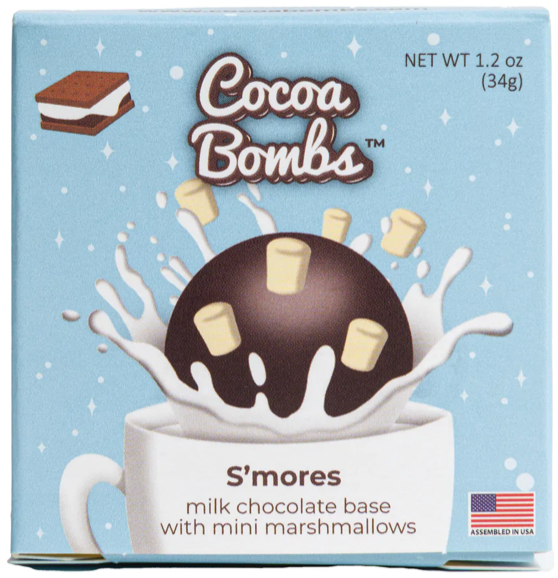 S'mores Cocoa Bombs