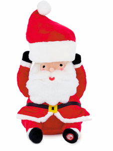 Peek-A-Boo Santa Stuffed Animal With Sound And Motion, 13"