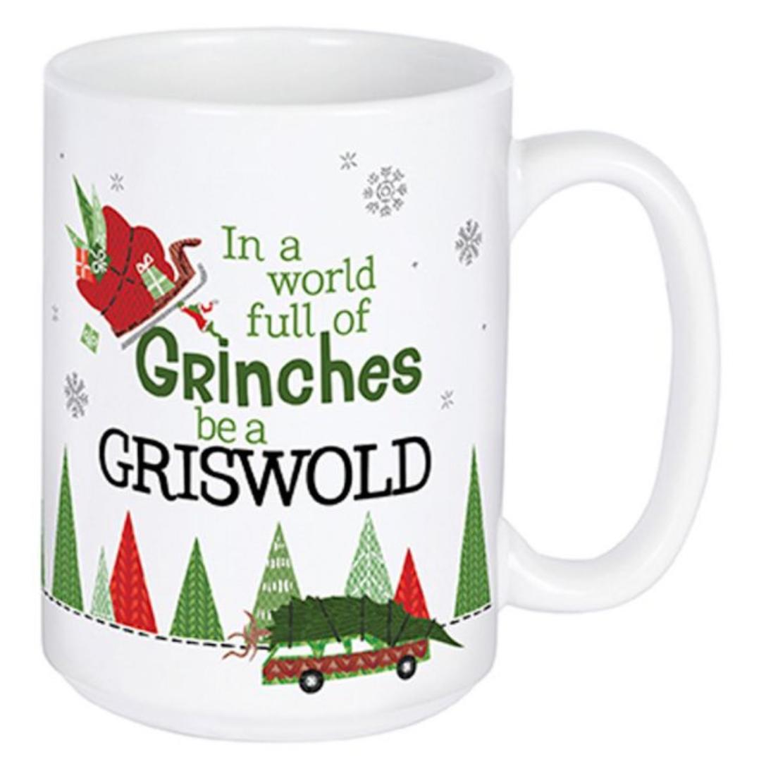 In a World Full of Grinches Be a Griswold Mug