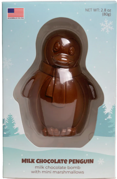 Penguin Milk Chocolate Cocoa Bombs