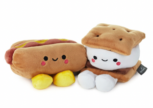 Better Together Hot Dog and S'More Magnetic Plush