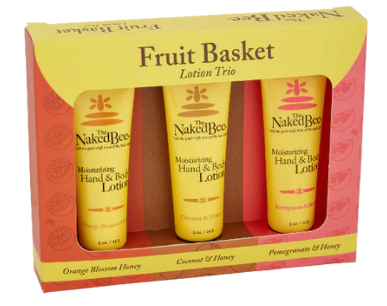 The Naked Bee: Fruit Basket Lotion Trio