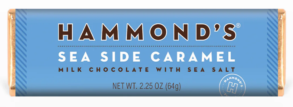 Hammond's Sea Side Caramel Milk Chocolate with Sea Salt