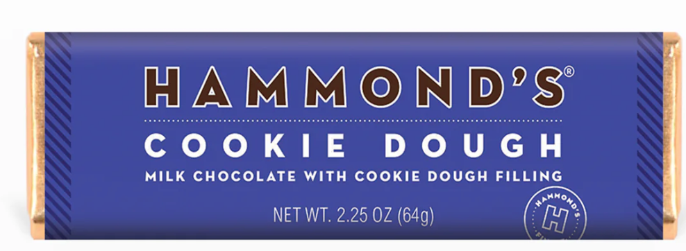 Hammond's Cookie Dough Milk Chocolate with Cookie Dough Filling