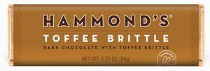 Hammond's Toffee Brittle Dark Chocolate with Toffee Brittle