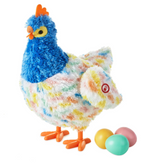 Load image into Gallery viewer, Rockin&#39; Springtime Egg-Laying Hen Singing Stuffed Animal With Motion, 12&quot;
