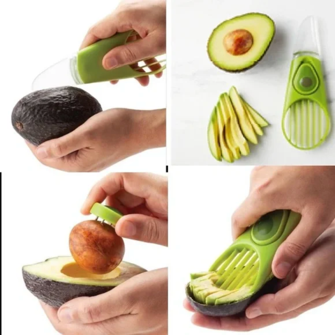 HappiWare Avocado Slicer 3 in 1 – Healthtex Distributors