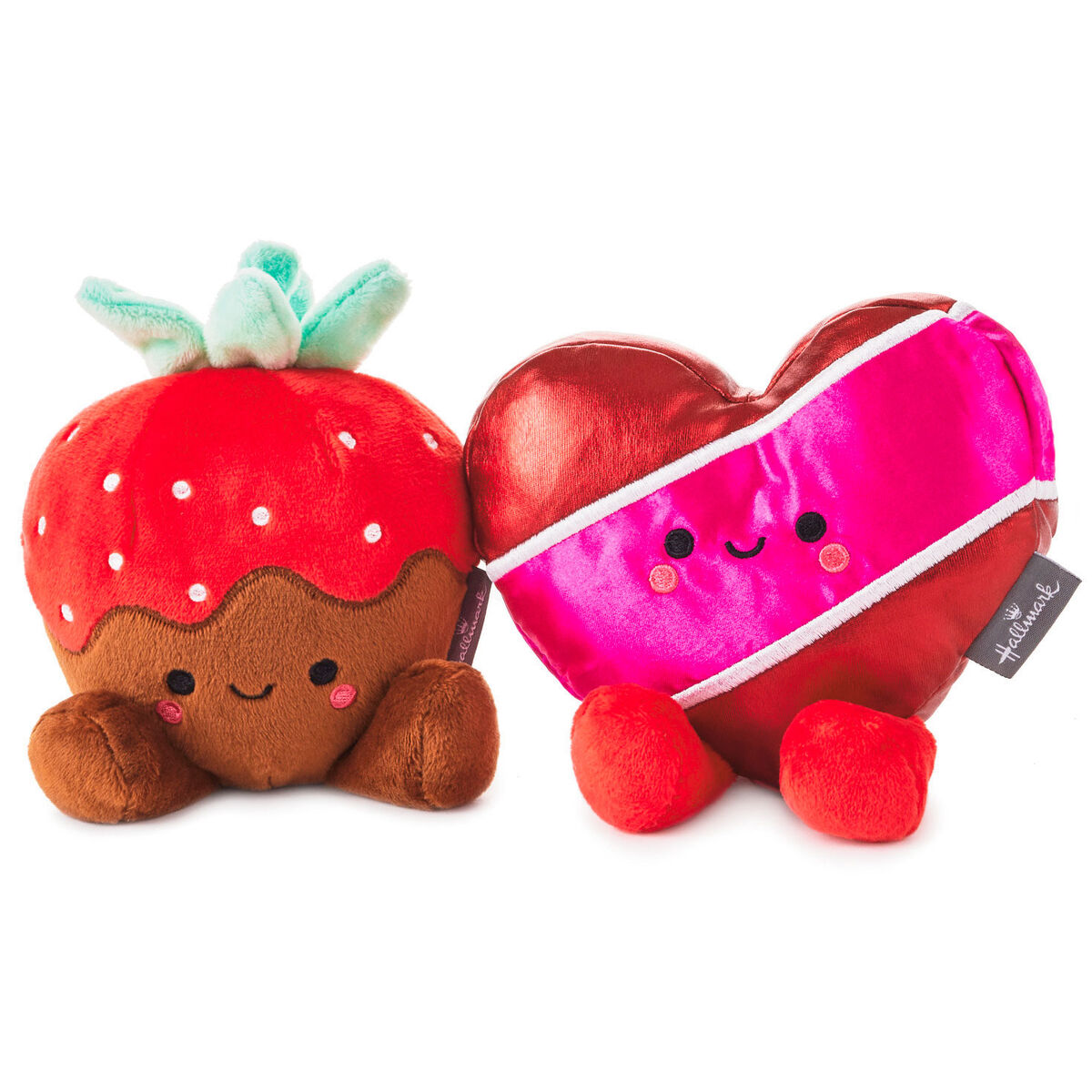 Better Together Valentines Strawberry and Chocolates Magnetic Plush