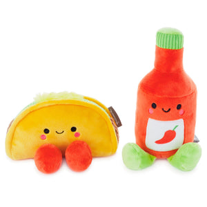 Better Together Hot Sauce and Taco Magnetic Plush
