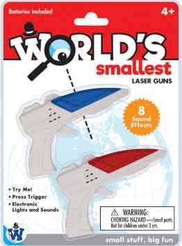 World's Smallest Laser Guns Toy– Plunkett's Hallmark