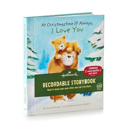 At Christmastime and Always, I Love You (Recordable Storybook)