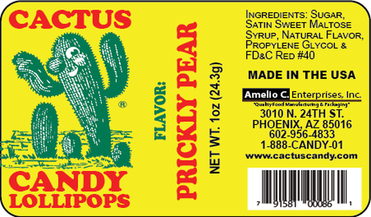 cactus candy prickly pear Cactus Candy Lolipop