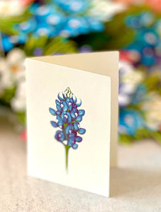 Life Sized Pop-Up Flower Bouquet: Blue Bonnets