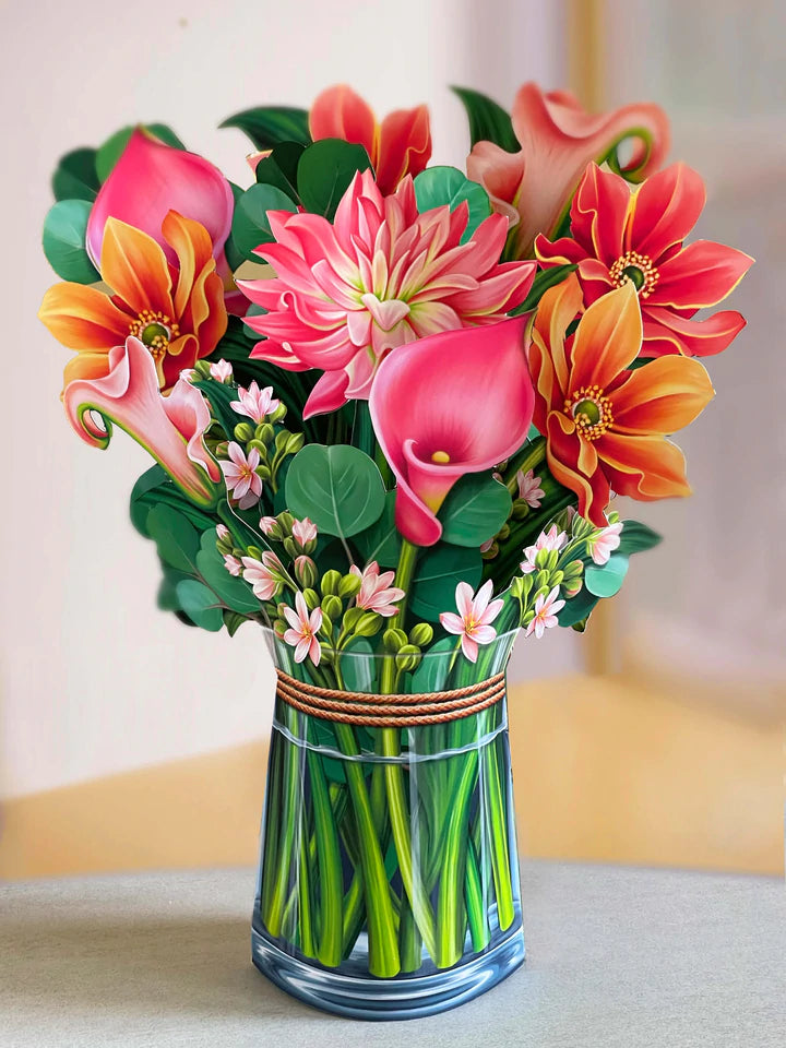 Life Sized Pop-Up Flower Bouquet: Dear Dahlia