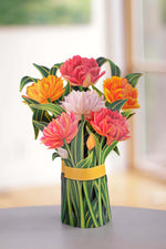 Load image into Gallery viewer, Life Sized Pop-Up Flower Bouquet: Murillo Tulips

