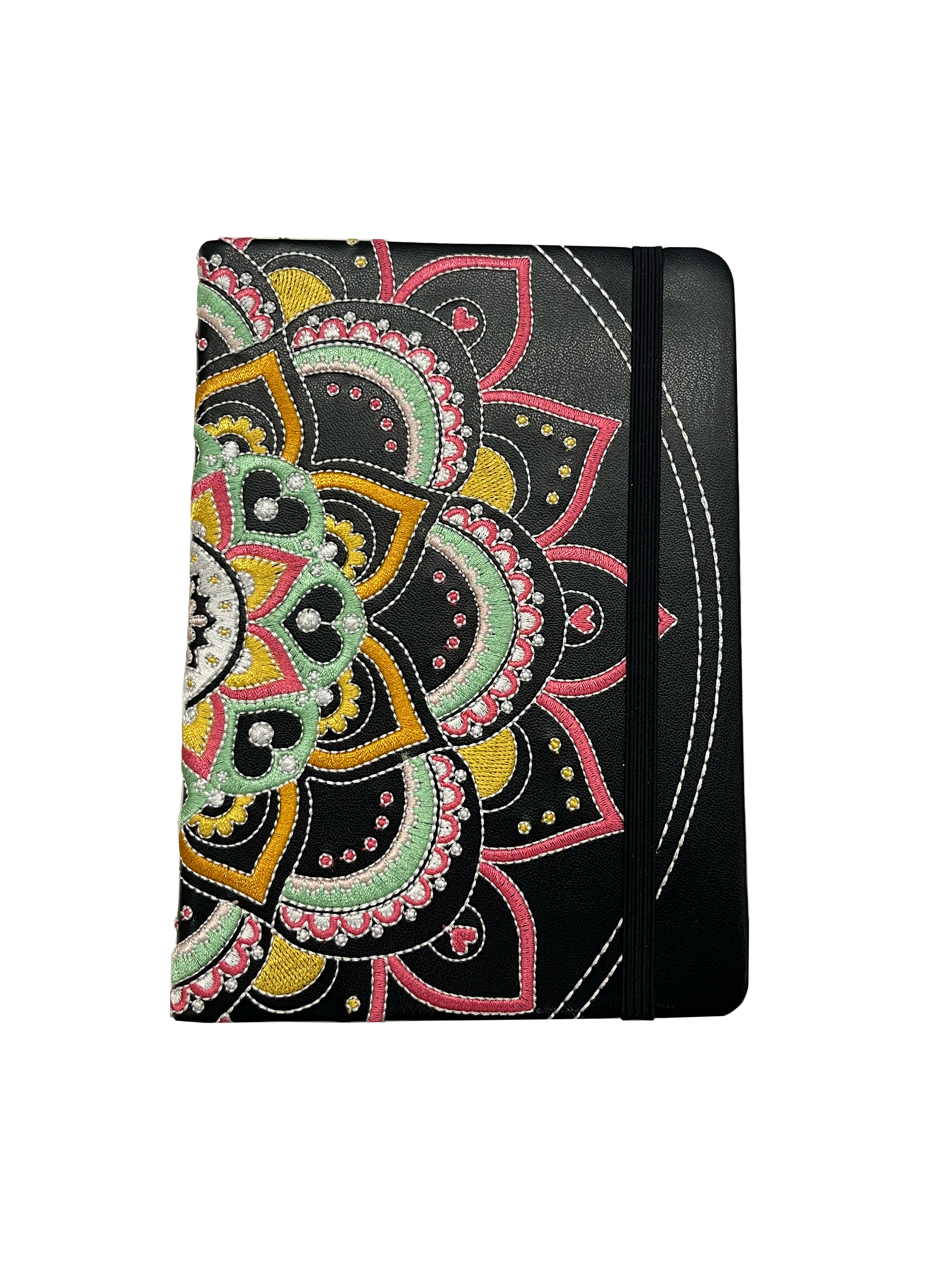 Mandala Embroidery Journal