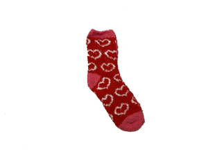 Valentine Fuzzy Socks 3 pack